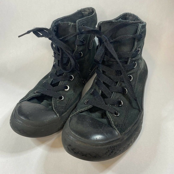Converse Chuck Taylor All Stars High Tops SolidBlack Size( 3)Three